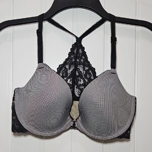 b.tempted Halter Style Padded Lace Bra